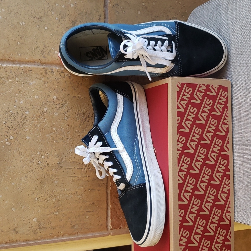 Vans Old Skool Mens Navy 10